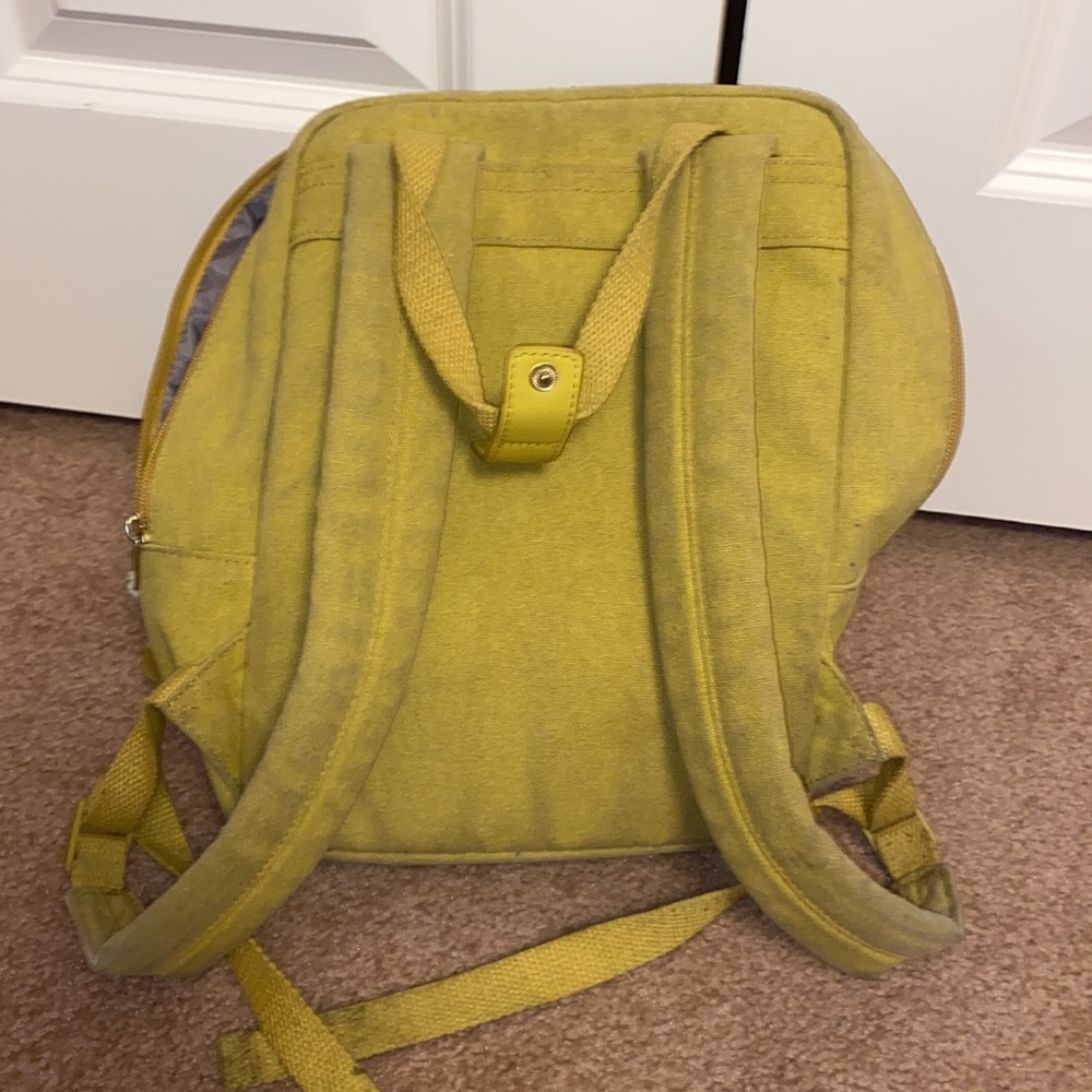 mini yellow backpack - Picture 2 of 4